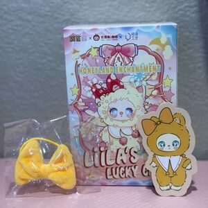 Liilas lucky cat ORANGES vinyl plush pendant blind box honeyland enchantment